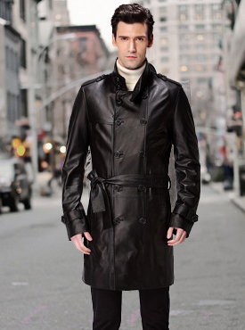 Men`s Leather Coats & Trench Coats
