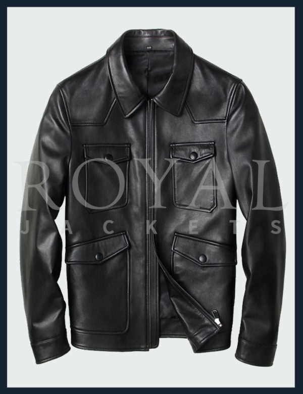 Bigman leather jacket For Man