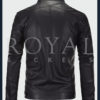 Casual Bomber Leather Jacket For Men