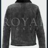Mole Suede Leather Jacket For Menback