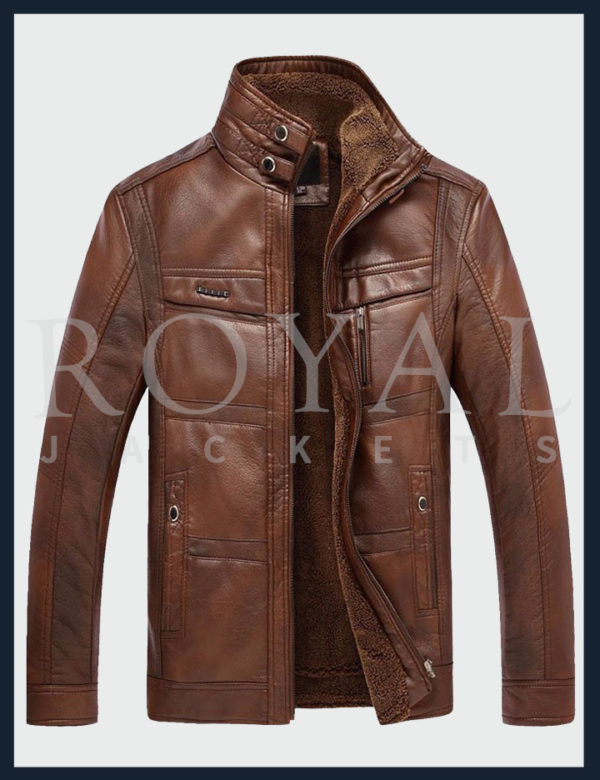 Velve Leather Jacket For Men